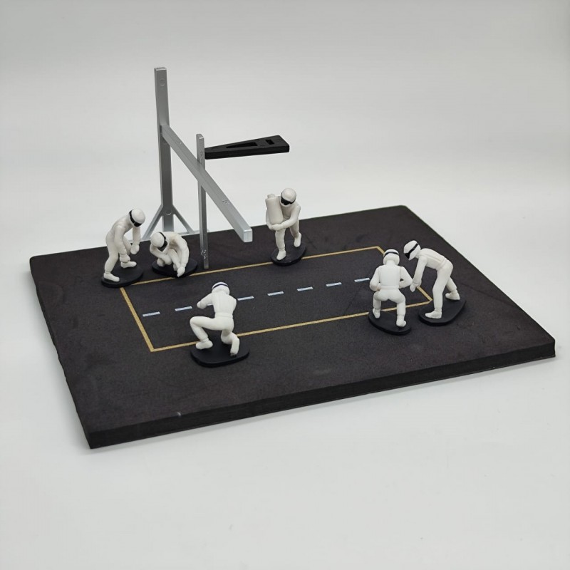 PMA ミニチャンプス 1/43 ウィリアムズ タイプ ピットストップチェンジ セット 1 - THE PALACE